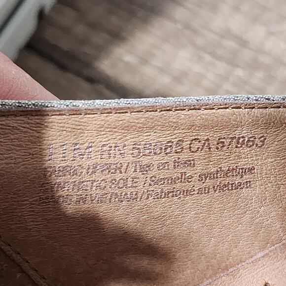 Nordstrom Halogen Teagen Women's Platform Loafers Slip-On Shoes Size 11 Gray - Picture 9 of 9